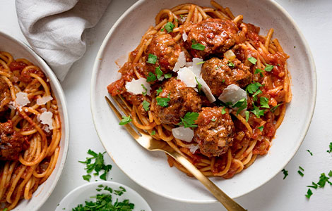 Italian Meatball Pasta